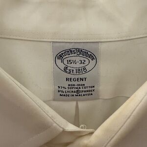 Brooks Brothers Ivory Men's Dress Shirt